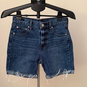GAP Dark Blue Jean Shorts, size 25